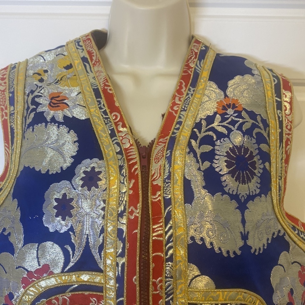 Vintage handmade Waistcoat Small /medium - Picture 3 of 8